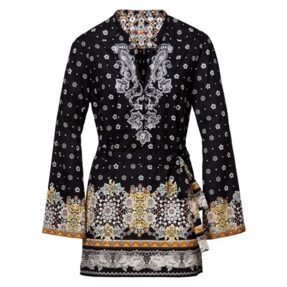 ROBERT GRAHAM Tunic Top (101) - Picture 1 of 6